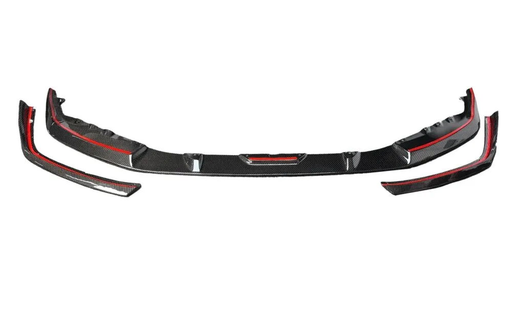 G87 M2 3D Style Dry Carbon Fiber Front Lip — image 5 of 5