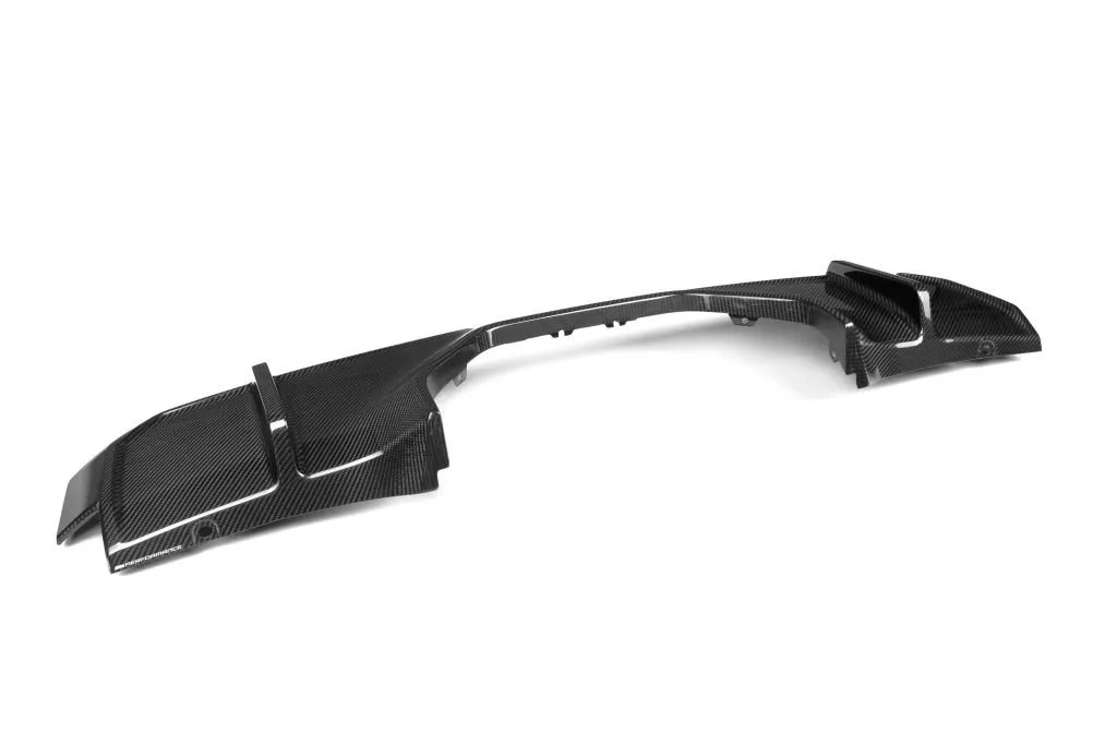 BMW MP Style Dry Carbon Fiber Rear Diffuser with Matching Rear Corner Pieces — image 3 of 7