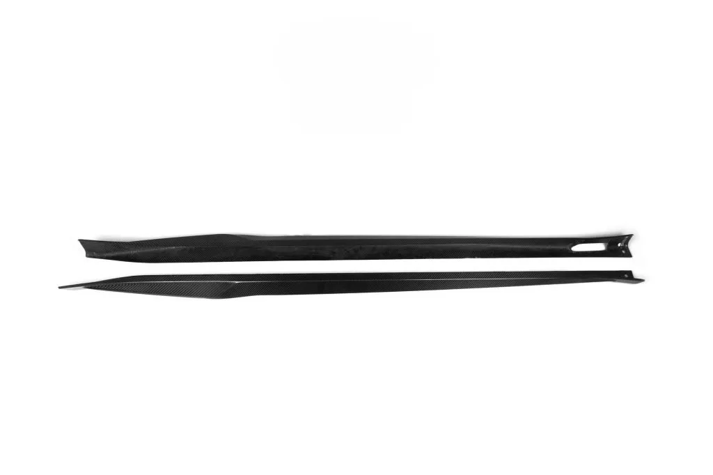 F97 X3M LCI SQ Style Dry Carbon Side Skirts — image 9 of 9