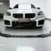 G87 M2 3D Style Dry Carbon Fiber Front Lip — thumbnail 2