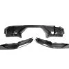 BMW MP Style Dry Carbon Fiber Rear Diffuser with Matching Rear Corner Pieces — thumbnail 6
