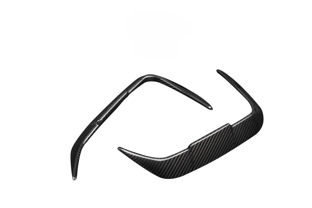 F97 X3M LCI SQ Style Dry Carbon Rear Canards — image 5 of 9