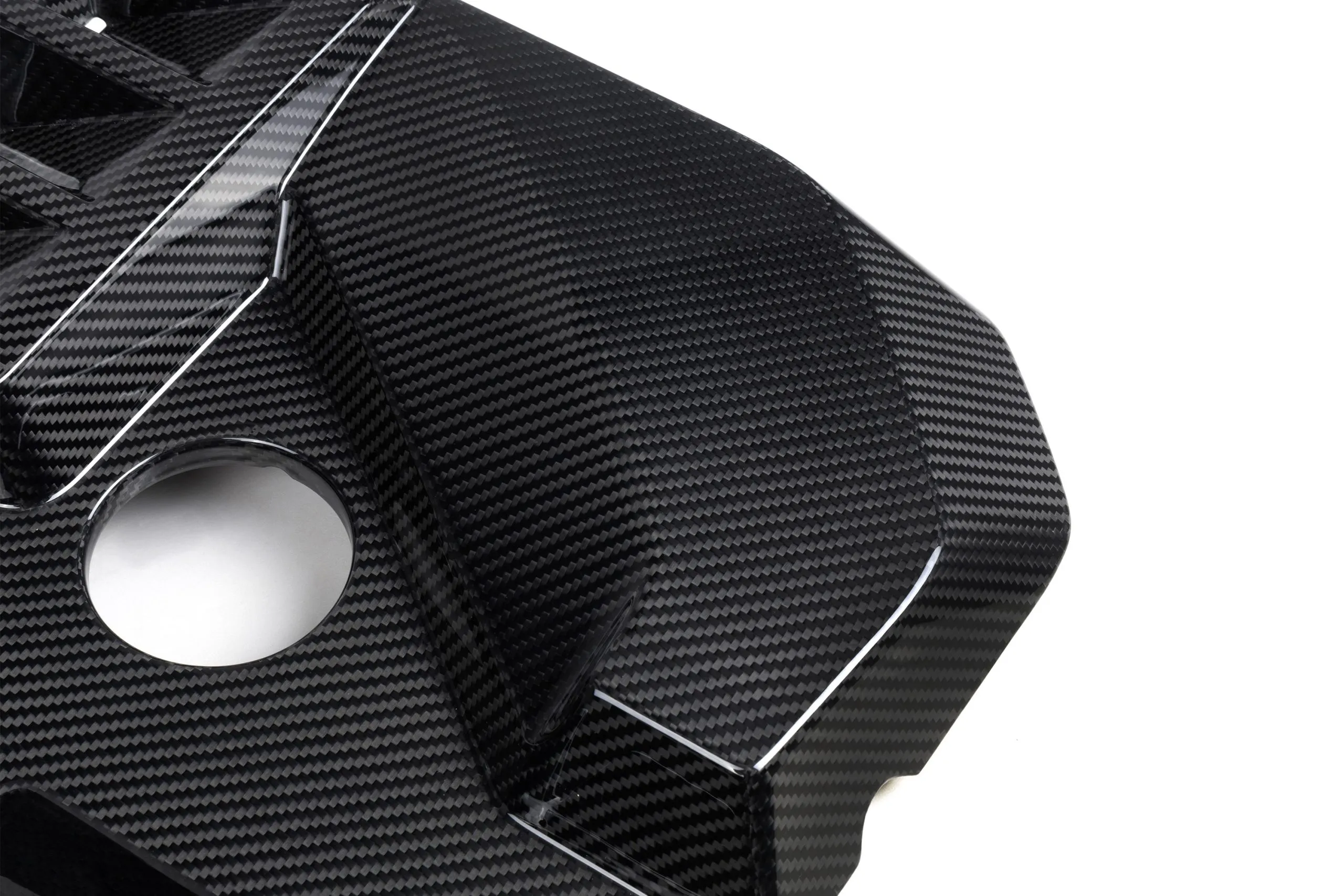 BMW M3 M4 M2 G80 G82 G83 G87 Carbon fiber OEM engine cover - Image 12