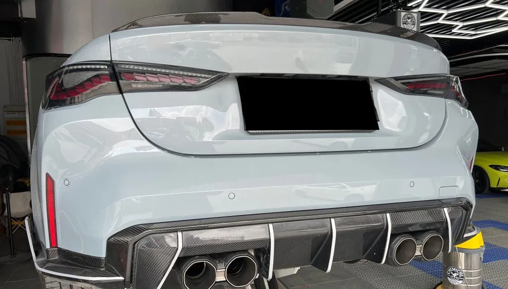 G82 OEM Style Dry Carbon Spoiler — image 2 of 13
