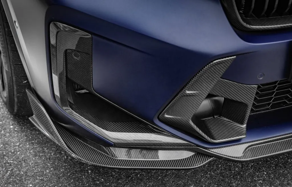 F97/F98 X3M, X4M SQ Style Dry Carbon Front Side Vents — image 3 of 11