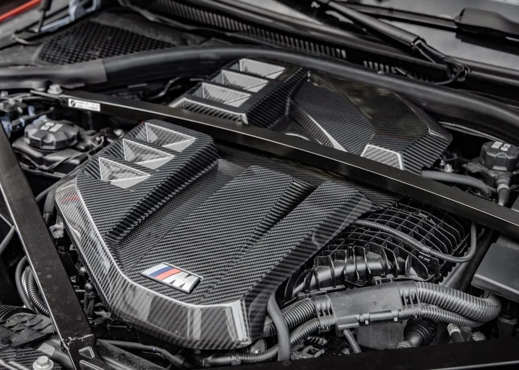 BMW M3 M4 M2 G80 G82 G83 G87 Carbon fiber OEM engine cover — image 2 of 12