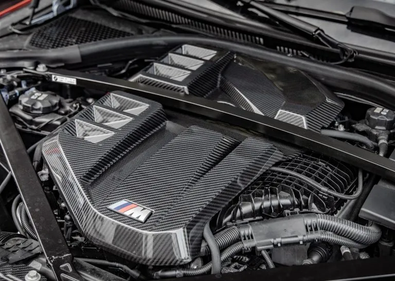 BMW M3 M4 M2 G80 G82 G83 G87 Carbon fiber OEM engine cover – another view