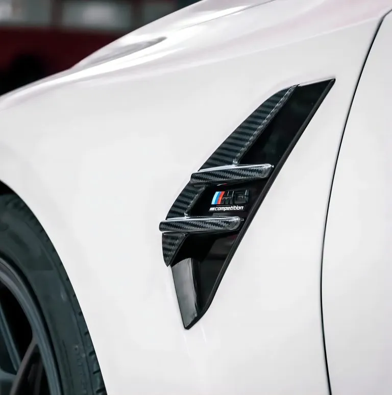 G82 OEM Style Sticky Dry Carbon Side Fender