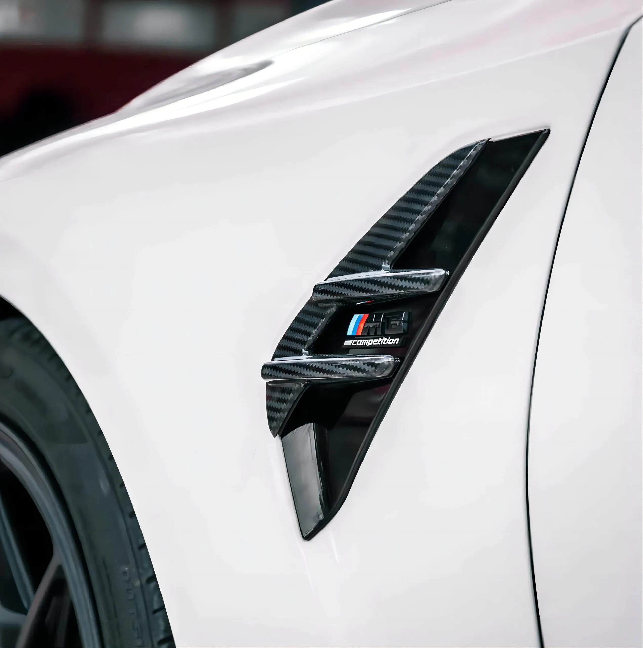 G82 OEM Style Sticky Dry Carbon Side Fender