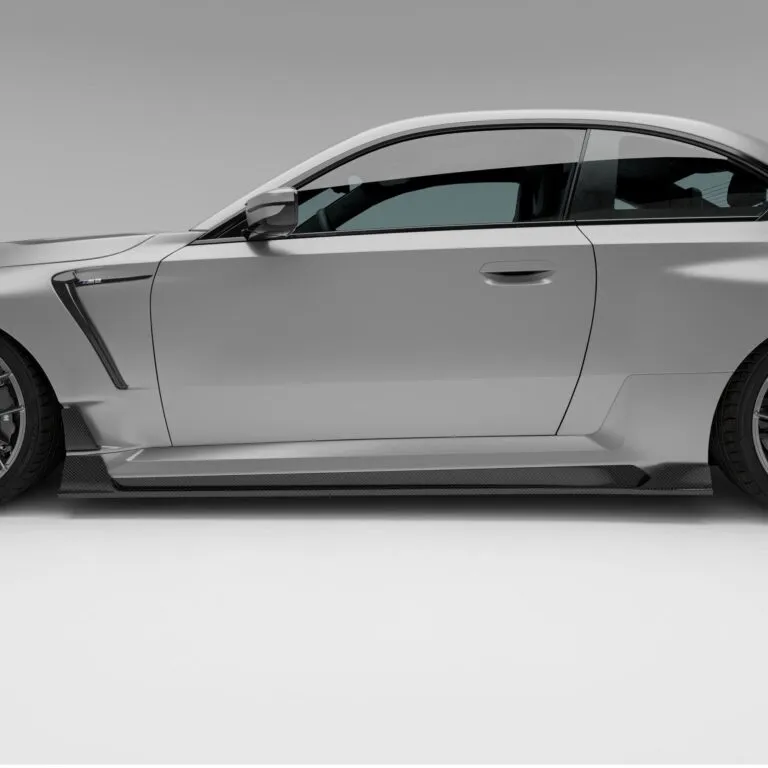 BMW M2 Carbon Fiber Side Skirts – another view