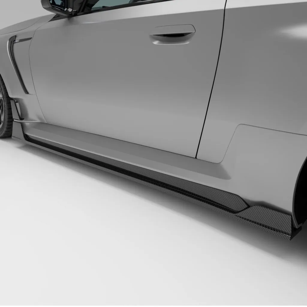 BMW M2 Carbon Fiber Side Skirts — image 3 of 10