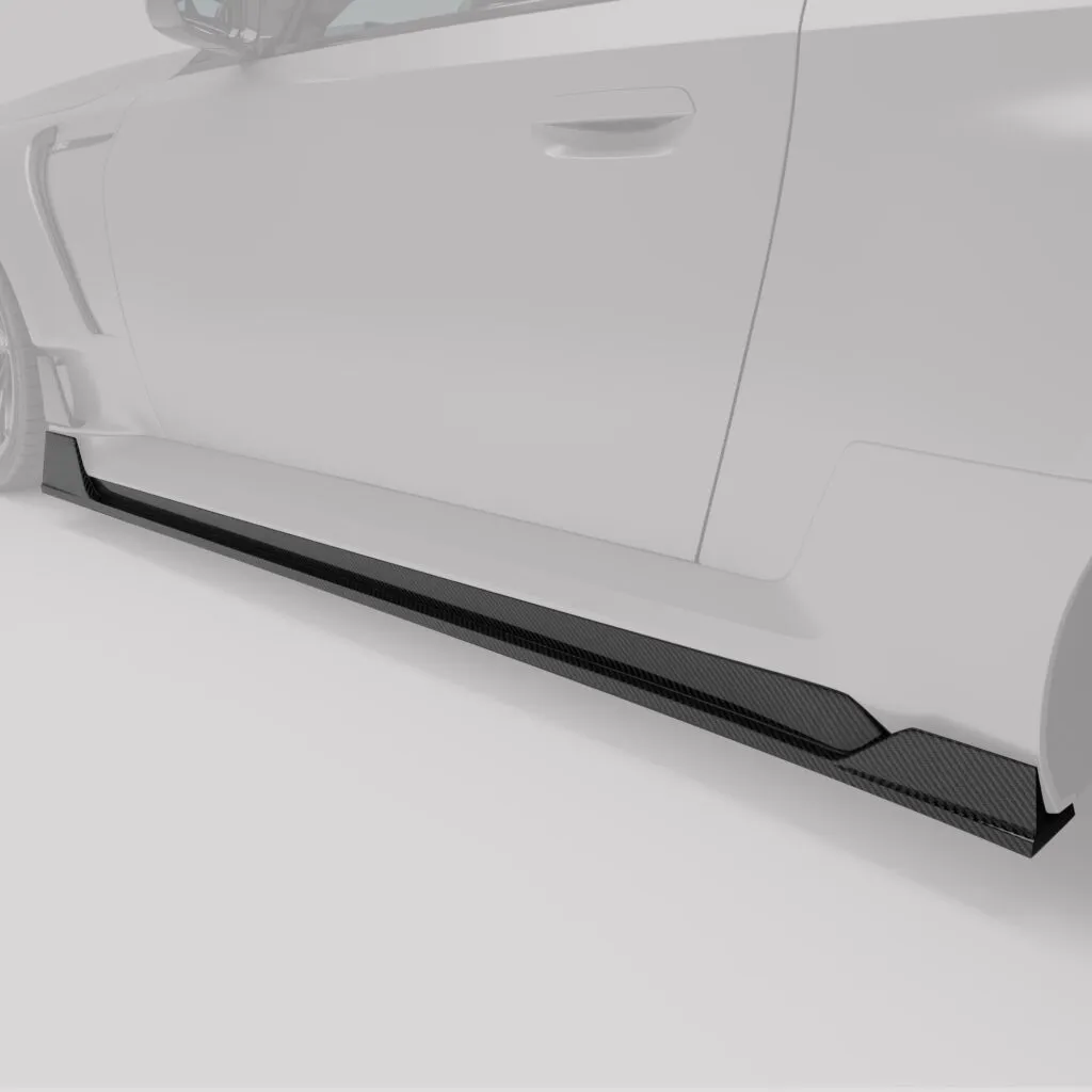 BMW M2 Carbon Fiber Side Skirts — image 4 of 10