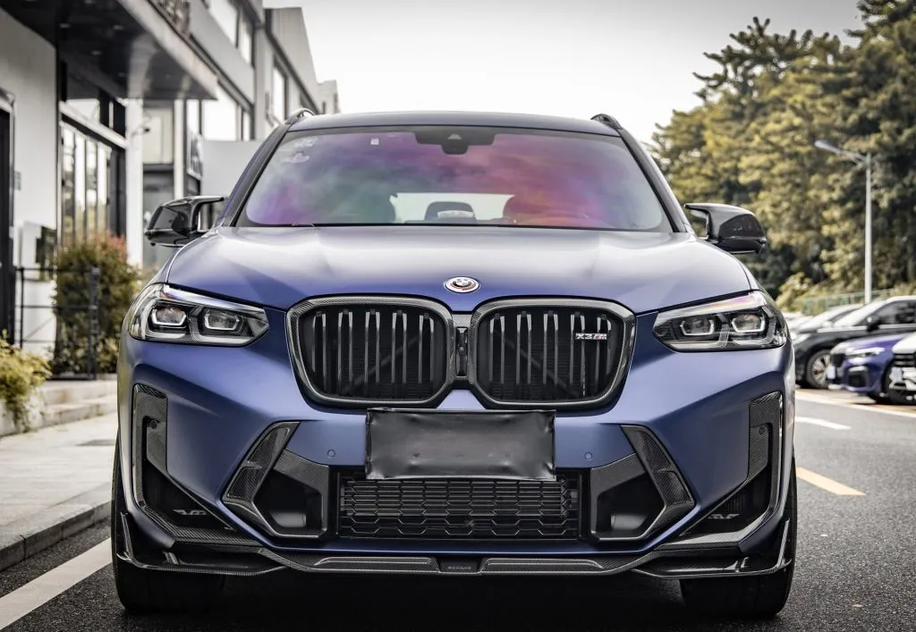 F97/F98 X3M, X4M SQ Style Dry Carbon Front Side Vents — image 1 of 11