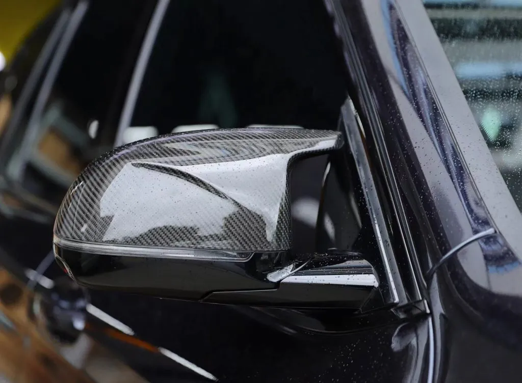 F97/F98 X3M/X4M OEM Style Dry Carbon Mirror Caps — image 2 of 8
