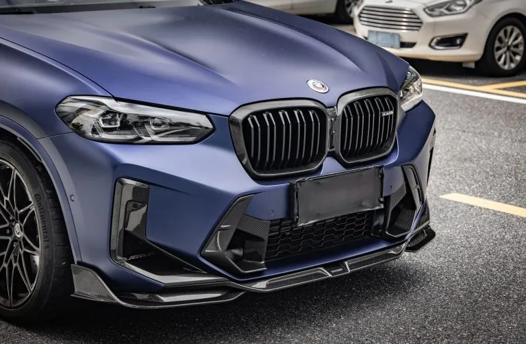 F97/F98 X3M, X4M SQ Style Dry Carbon Front Side Vents – another view