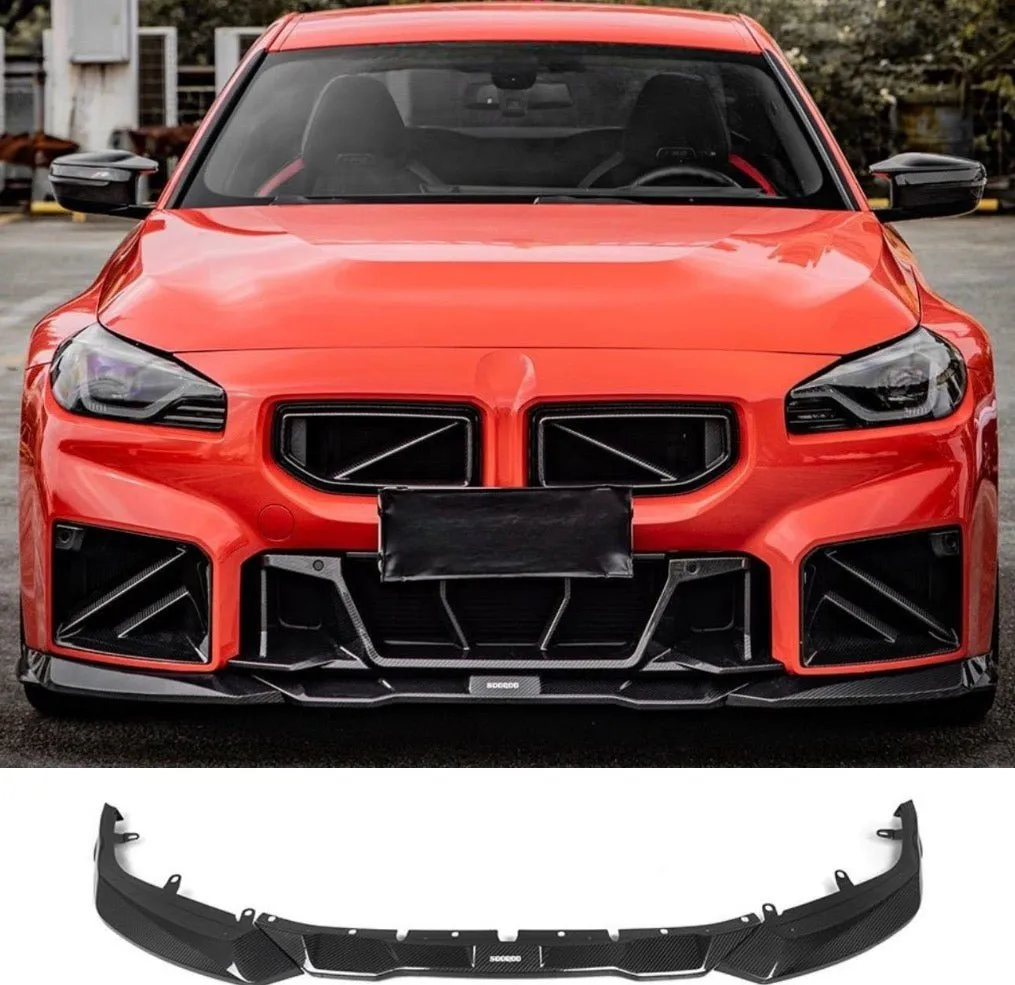 BMW G87 SQ-B Style Dry Carbon Fiber Front Lip — image 17 of 21