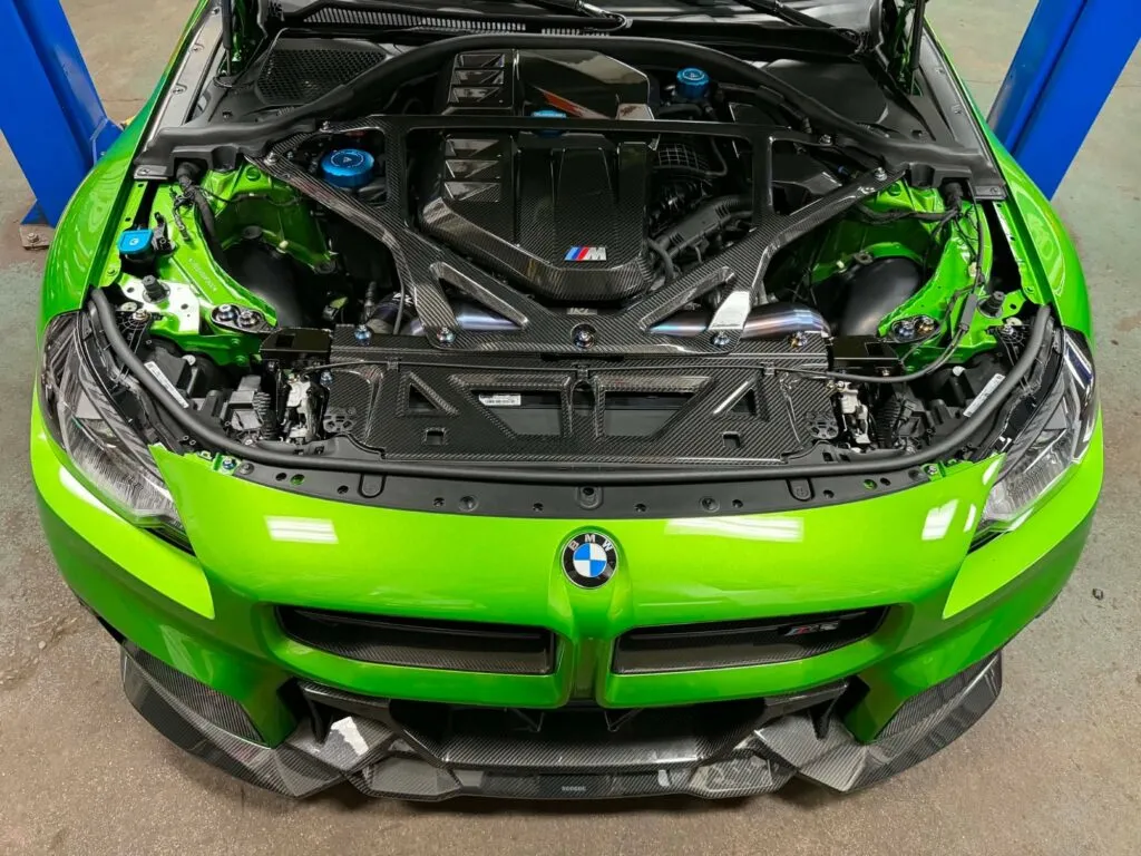 BMW G87 SQ-B Style Dry Carbon Fiber Front Lip — image 5 of 21