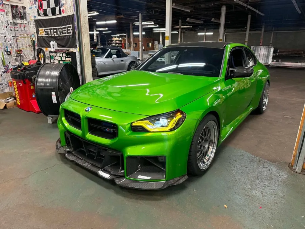BMW G87 SQ-B Style Dry Carbon Fiber Front Lip — image 3 of 21