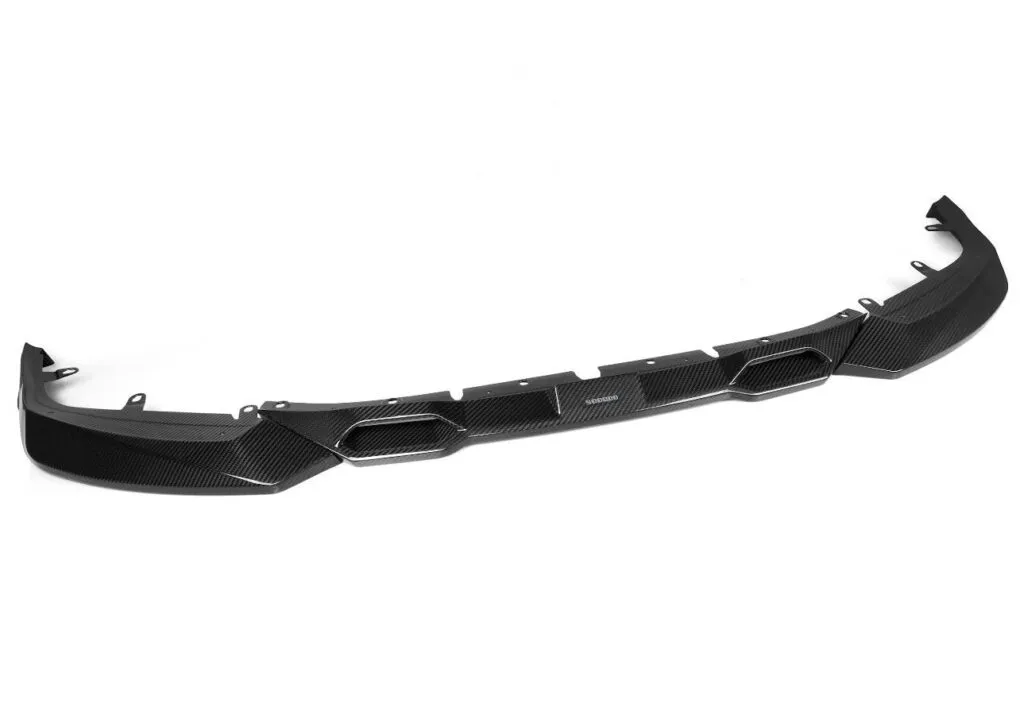 G87 M2 SQ-A Style Dry Carbon Fiber Front Lip — image 6 of 8