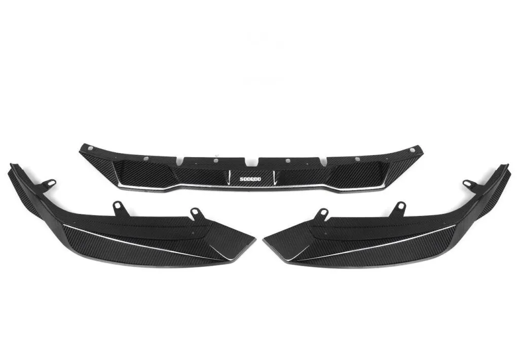BMW G87 SQ-B Style Dry Carbon Fiber Front Lip — image 20 of 21