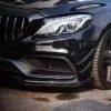 Mercedes C63 205 pre dry carbon fiber fender — thumbnail 2