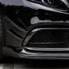 Mercedes C63 205 pre dry carbon fiber front middle lip — thumbnail 3