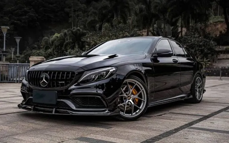 Mercedes C63 205 pre dry carbon fiber front lip