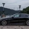 Mercedes C63 205 pre dry carbon fiber side skirt — thumbnail 1