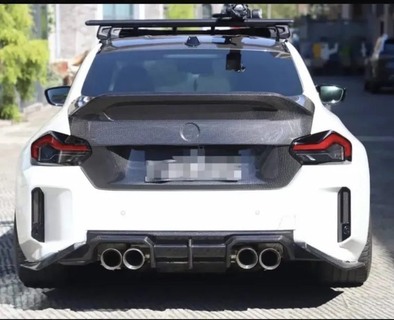 BMW G87 M2 CSL Style Dry Carbon Fiber Trunk V2