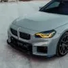 BMW G87 M2 V5 Style Dry Carbon Fiber Front Lip — thumbnail 4