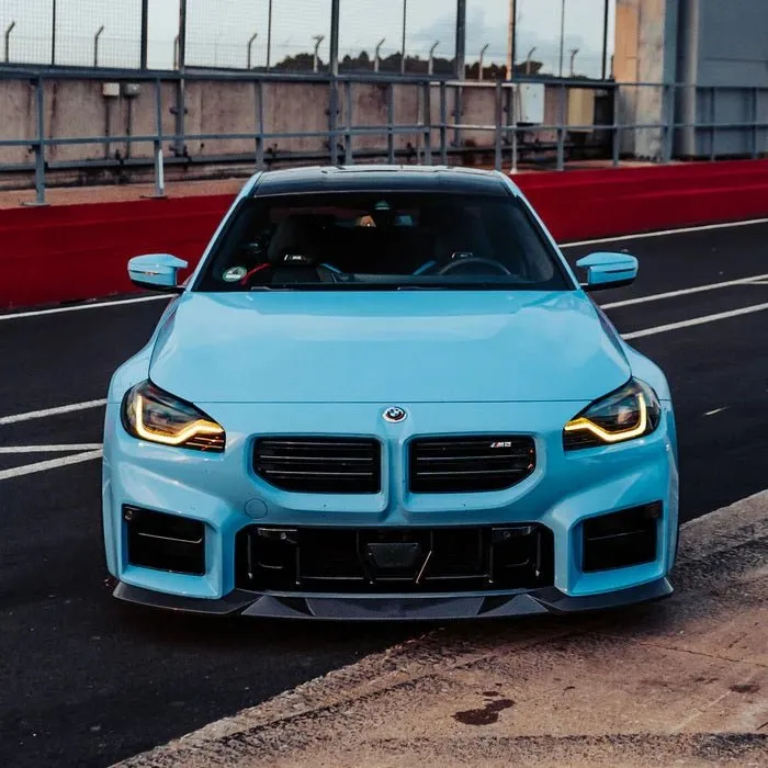 BMW G87 M2 V5 Style Dry Carbon Fiber Front Lip — image 3 of 9