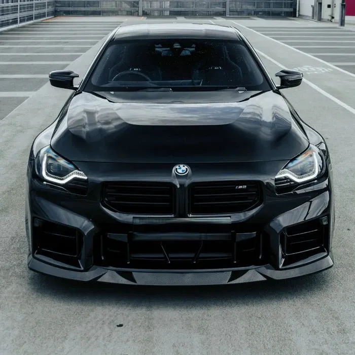 BMW G87 M2 V5 Style Dry Carbon Fiber Front Lip