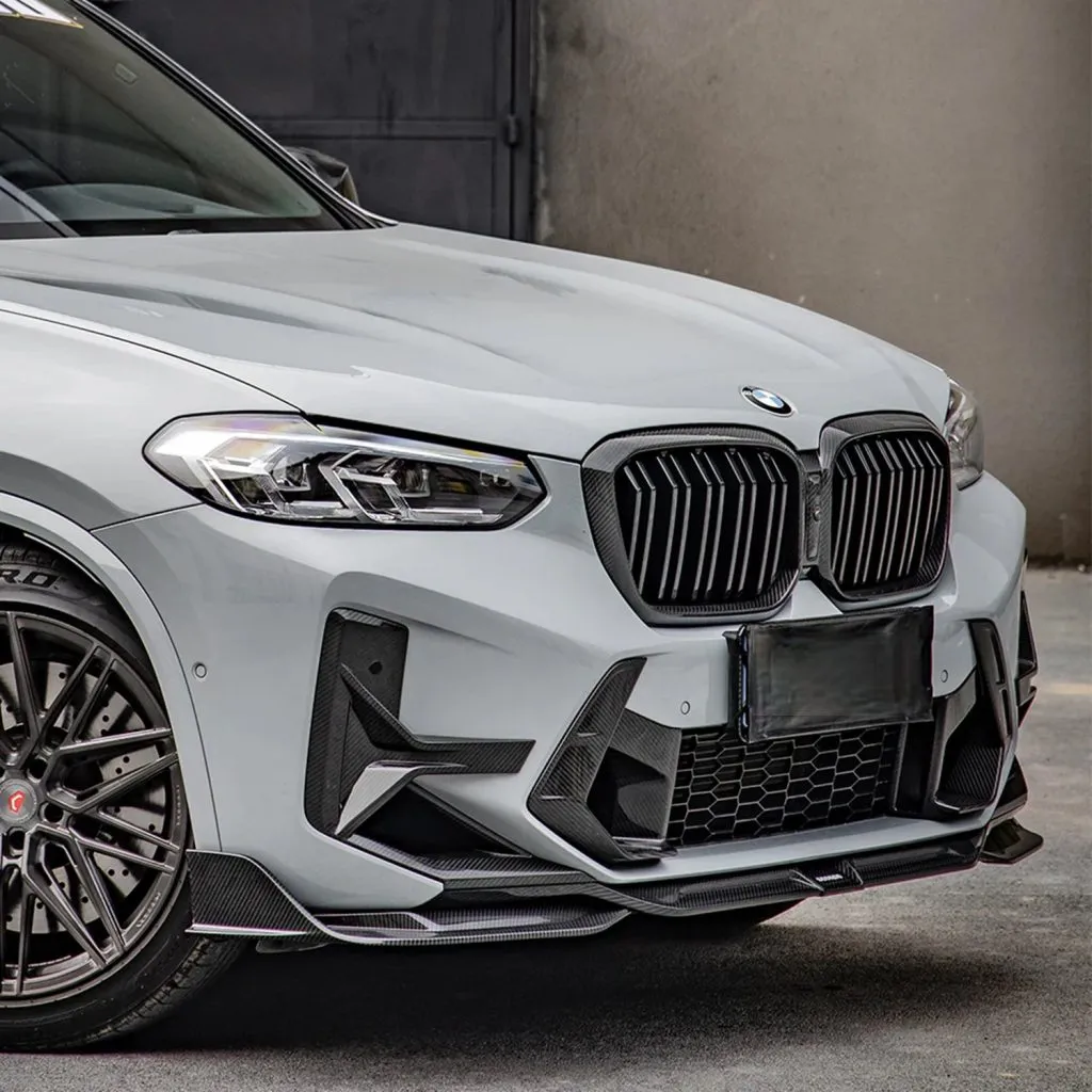F97 X3M LCI SQ Style Dry Carbon Front Lip — image 6 of 13