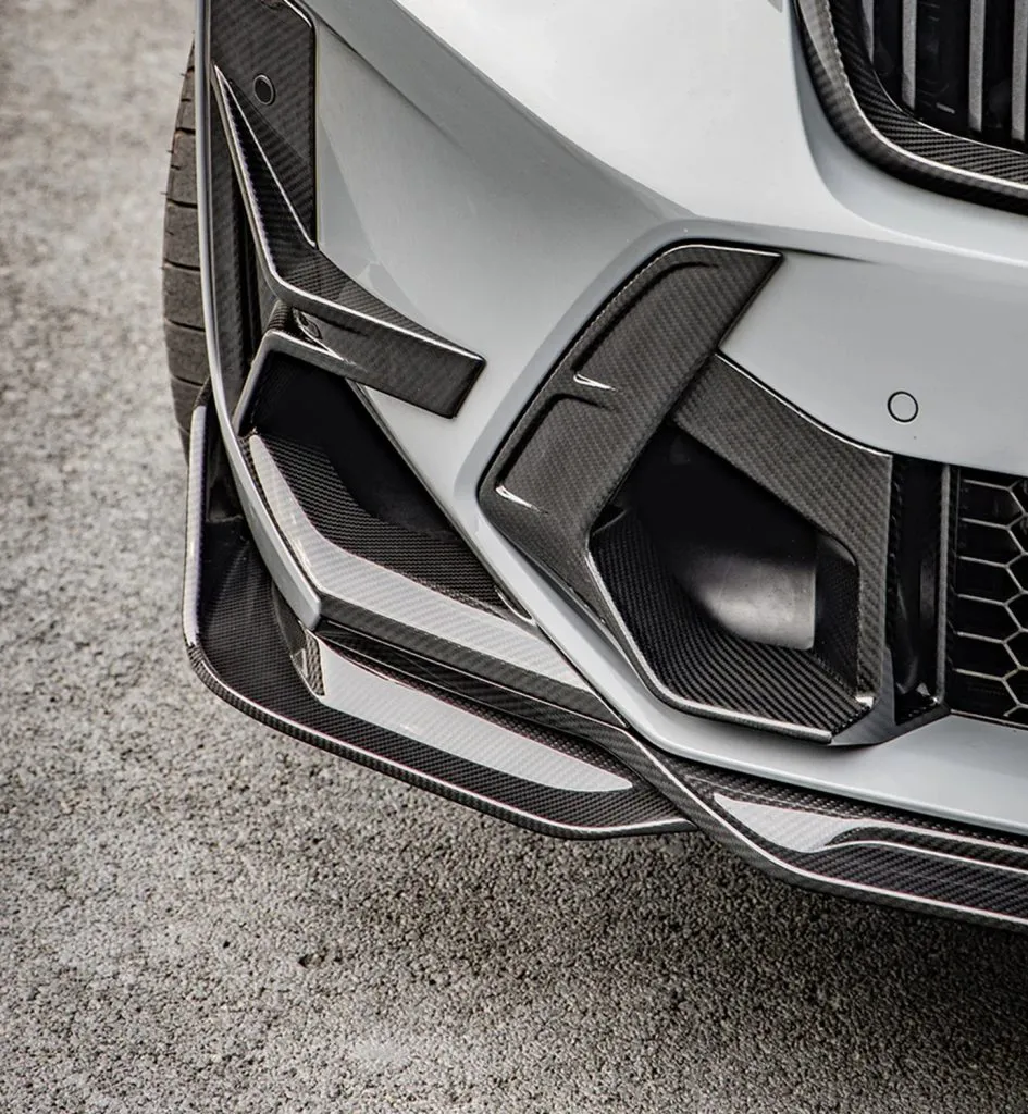 F97 X3M LCI SQ Style Dry Carbon Front Lip — image 5 of 13