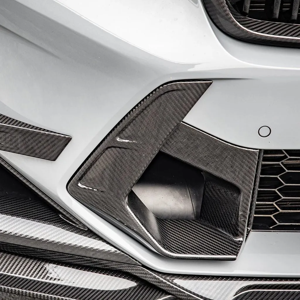 F97/F98 X3M, X4M SQ Style Dry Carbon Front Side Vents — image 4 of 11
