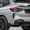 F97 X3M LCI SQ Style Dry Carbon Rear Canards — thumbnail 1