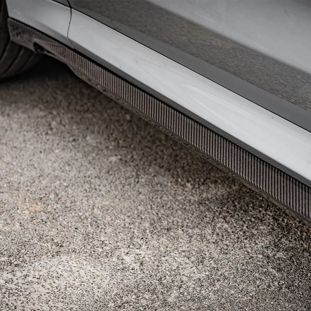 F97 X3M LCI SQ Style Dry Carbon Side Skirts — image 3 of 9