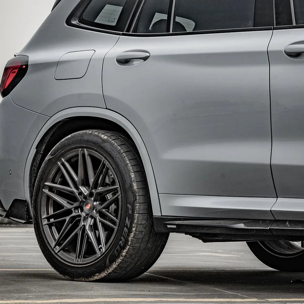 F97 X3M LCI SQ Style Dry Carbon Side Skirts — image 1 of 9