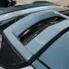 X4M F98 SQ Style Dry Carbon Fiber Roof Spoiler — thumbnail 2
