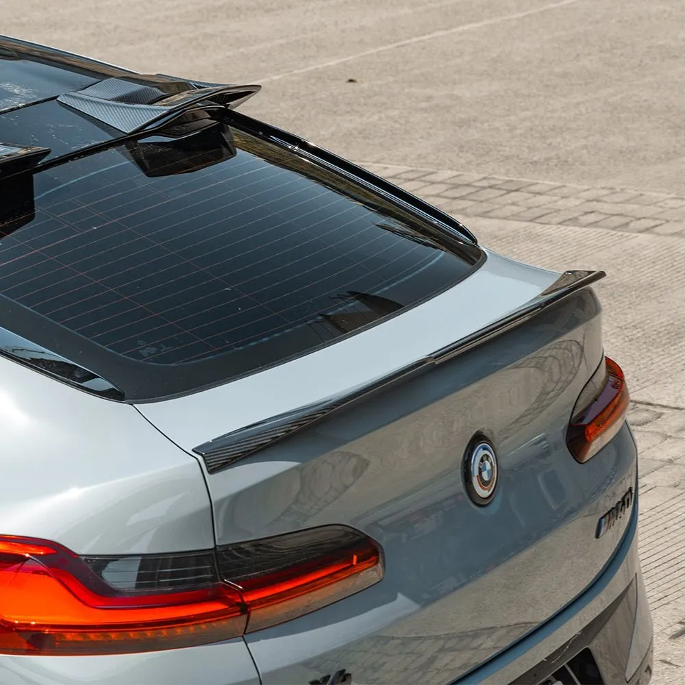 X4M F98 SQ Style Dry Carbon Fiber Spoiler — image 1 of 4