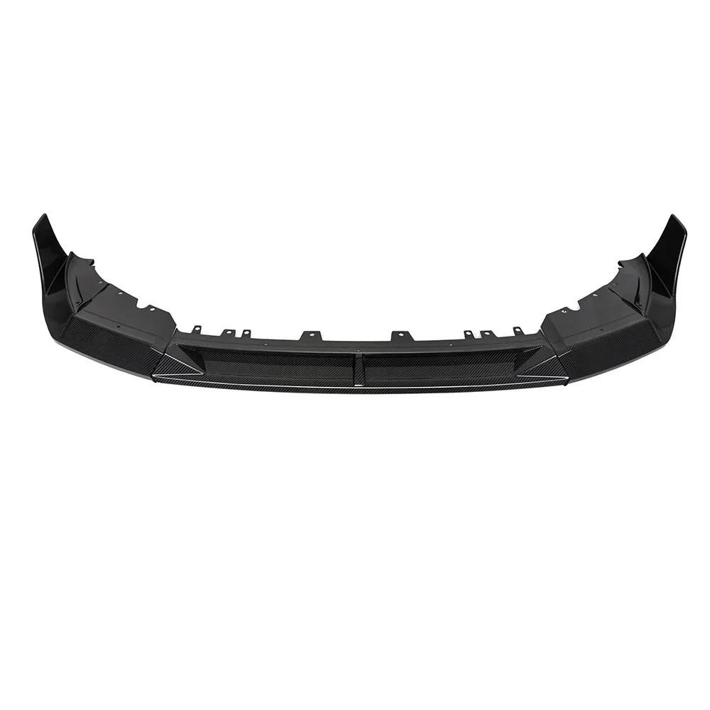 F97 X3M, F98 X4M LCI SQ Type-B Style Dry Carbon Fiber Front Lip — image 7 of 9