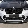 F97 X3M, F98 X4M LCI SQ Type-B Style Dry Carbon Fiber Front Lip — thumbnail 2