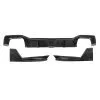 X4M F98 LCI SQ Style Dry Carbon Fiber Rear Diffuser With Brake Light — thumbnail 1