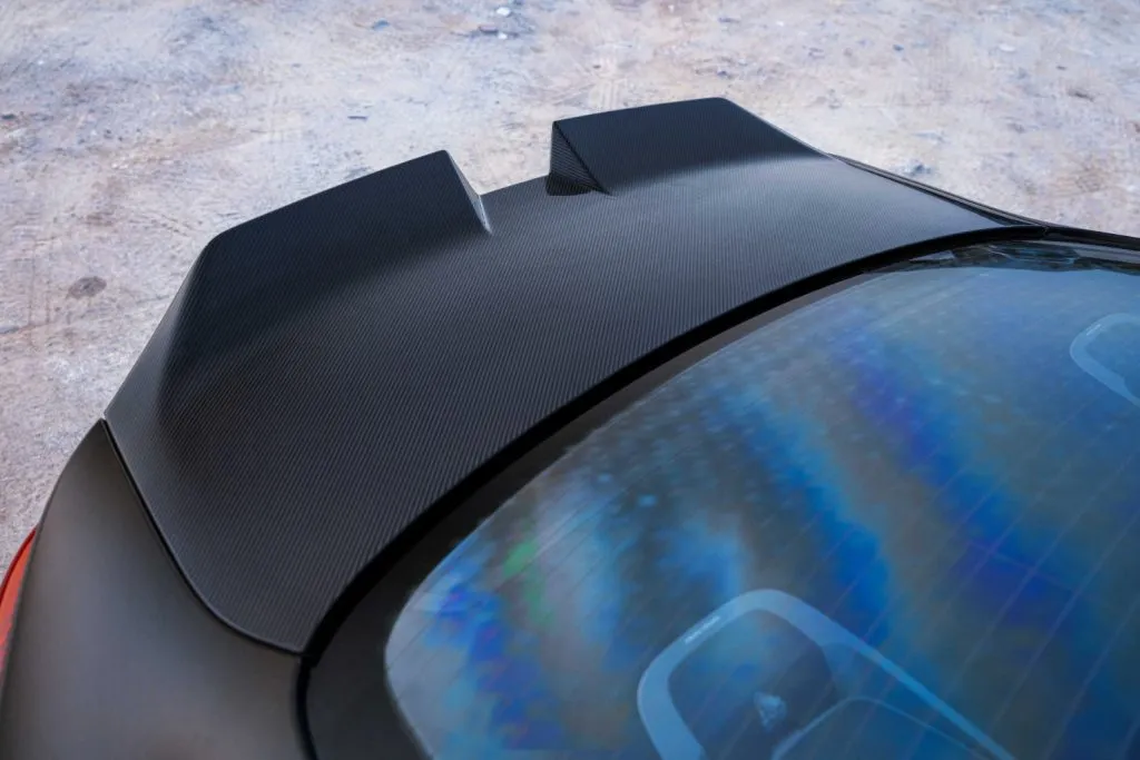 BMW G82 M4 Dry Carbon Fiber Rear Trunk Lid in Prepreg Dry Carbon Fiber — image 3 of 4